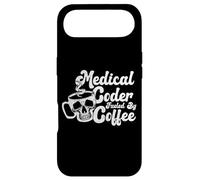 Carcasa para iPhone Air Coffee Lover ICD-10 Humor Codificación Médica Codificador Médicos