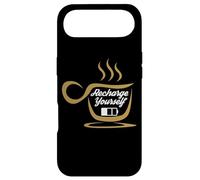 Carcasa para iPhone Air Coffee Recharge Yourself Funny Cafeine Baristas Coffee Lover