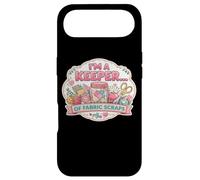 Carcasa para iPhone Air Colcha de Costura Divertida con Texto en inglés I'm A Keeper of Fabric Scraps