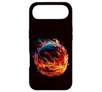 Carcasa para iPhone Air Colección de Deportes de Baloncesto - Baloncesto en Llamas