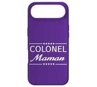 Carcasa para iPhone Air Colonel Maman Femme Militaire Humour Mère Obéir Discipline