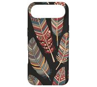 Carcasa para iPhone Air Colorful Feathers Native American Tribal Art Graphic