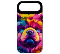 Carcasa para iPhone Air Colorido Chow Chow Face Cute Puppy Dog Lover Hombres Mujeres Negro