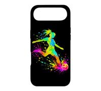 Carcasa para iPhone Air Colorido Fútbol Chica Jugador Fútbol Am