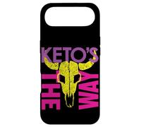 Carcasa para iPhone Air Colorido Keto Warrior Space Bounty Hunter Skull Parody 80's