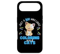 Carcasa para iPhone Air Coloring Cats. Just A Boy Who Love Coloring and Cats Boys
