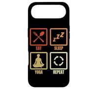 Carcasa para iPhone Air Comer Dormir Yoga Repetir Yoga Ejercicio