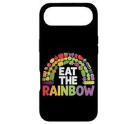 Carcasa para iPhone Air Comer Saludable Vegetariano Vegano Come El Arco Iris