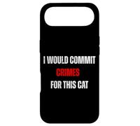 Carcasa para iPhone Air Cometería crímenes por Este Humor Amante de los Gatos