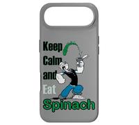 Carcasa para iPhone Air Cómic Retro de Popeye The Sailor Man Keep Calm & Eat Spinach