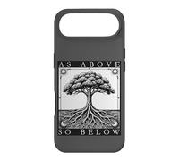 Carcasa para iPhone Air como Arriba Tan Debajo del Árbol de la Vida Sol Luna Místico Goth Tarot