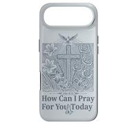 Carcasa para iPhone Air Cómo Puedo Orar por ti Hoy Cristiano Cruz Fe