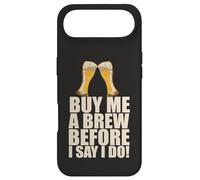 Carcasa para iPhone Air Cómprame una Cerveza Antes de Decir Que Hago Despedida de Soltero Meme