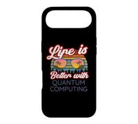 Carcasa para iPhone Air Computación cuántica/La Vida es Mejor con la computación cuántica