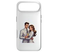 Carcasa para iPhone Air Concepto de éxito de Pareja de Poder Elegante