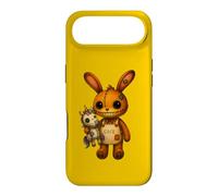 Carcasa para iPhone Air Conejo Kawaii Unicornio Espeluznante Lindo Conejo de Retazos de Halloween