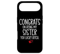 Carcasa para iPhone Air Congrats on Being My Sister You Lucky Big Sister Little Sis
