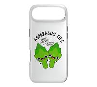 Carcasa para iPhone Air Consejos de espárragos Divertido Juego de Palabras vegetarianas