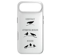 Carcasa para iPhone Air Conspiración Intento de Asesinato - Murder Crow Juego de Palabras Broma