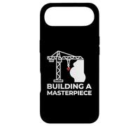 Carcasa para iPhone Air Construyendo una Obra Maestra Embarazo Construcción Grúa Corazón