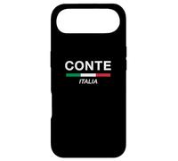 Carcasa para iPhone Air Conte - Bandera de Italia con Nombre de Familia Italiana