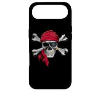 Carcasa para iPhone Air Contraband - Pirate - Red Bandana - Skull & Bones Logo
