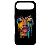Carcasa para iPhone Air Cool African Woman Afro Color Painted Face Juneteenth Vibes