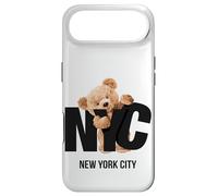 Carcasa para iPhone Air Cool Awesome New York City NYC Teddy Bear Novelty Graphic