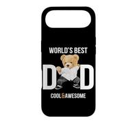 Carcasa para iPhone Air Cool Awesome World'S Best Dad Ever, Dad Teddy Bear Graphic