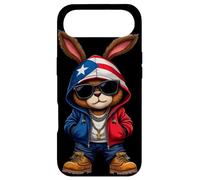 Carcasa para iPhone Air Cool Bunny Puerto Rican Flag Hoodie Outfit Vibes Boricua
