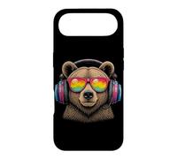 Carcasa para iPhone Air Cool DJ Bear Auriculares 80s Streetwear Retro Music Lover