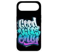 Carcasa para iPhone Air Cool Good Vibes Only Graffiti Inspirational Quotes Graphic