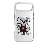 Carcasa para iPhone Air Cool Koala Barista Coffee Gráfico de Carrera