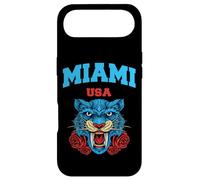 Carcasa para iPhone Air Cool Miami Beach with Floral Wild Tiger Illustration Graphic