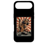 Carcasa para iPhone Air Cool Retro Horse DJ Funny Horses Música Hombres Mujeres
