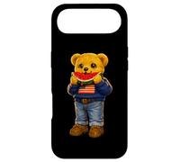 Carcasa para iPhone Air Cool USA Teddy Bear Eating Watermelon Illustration Graphic