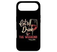 Carcasa para iPhone Air Copa de Vino Let's Drink To The Weekend