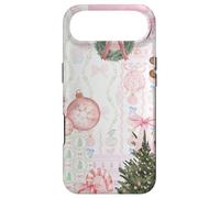 Carcasa para iPhone Air Coqueta de Navidad Rosa Suave niña Lindo Collage edredón