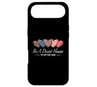 Carcasa para iPhone Air Corazón Retro Vintage Be A Decent Human It's Not That Hard