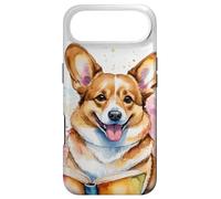 Carcasa para iPhone Air Corgi Leyendo Libro Perro Gracioso Animal Diseño Estampada