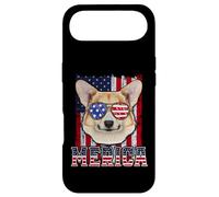 Carcasa para iPhone Air Corgi Merica 4th of July Dog Funny Patriotic American Flag