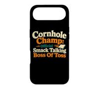 Carcasa para iPhone Air Cornhole Champ Boss of Toss Yard Juego Humor