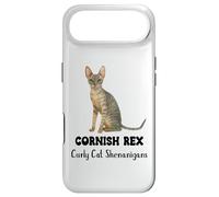 Carcasa para iPhone Air Cornish Rex Cat Funny Diching Curly Cat Travesuras