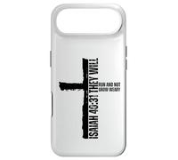 Carcasa para iPhone Air Correrán y no crecerán cansados Entrenamiento Gimnasio Cruz Cristiano