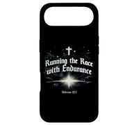Carcasa para iPhone Air Corriendo la Carrera con Endurance Hebrews 12:1 Christian