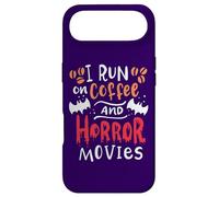 Carcasa para iPhone Air Corro En Café Y Películas De Terror Divertido Amante del Café