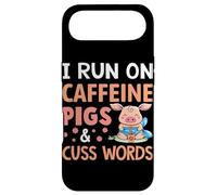 Carcasa para iPhone Air Corro en Cerdos con cafeína y Palabras de Cuss