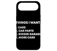 Carcasa para iPhone Air Cosas Que Quiero Coches Garaje Piezas de Coche Drift Car Racer Car Guy