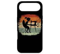 Carcasa para iPhone Air costurera Vintage costurera máquina de Coser Tejido Aguja