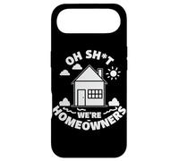 Carcasa para iPhone Air Cotización de Compra de casa Divertida para el Nuevo hogar Oh Shit We're Homeowners